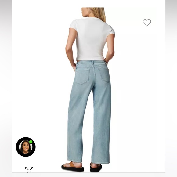 NWT JOES JEANS THE LOU LOU LOW RISE WIDE LEG JEANS current season Shopbop 25 - Picture 9 of 9